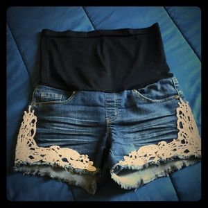 Maternity Jeans Shorts size M